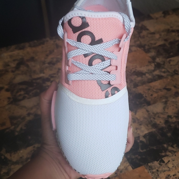 Rare Adidas NMD R1 White/Pink/Black NWT - Picture 7 of 16